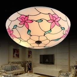 Plafonnier de style européen contracté La lampe à dôme absorbant la lumière