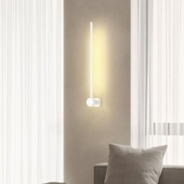 Lampe murale longue moderne, lampe de chevet décorative