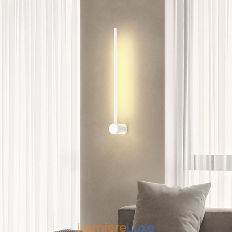 Lampe murale longue moderne, lampe de chevet décorative