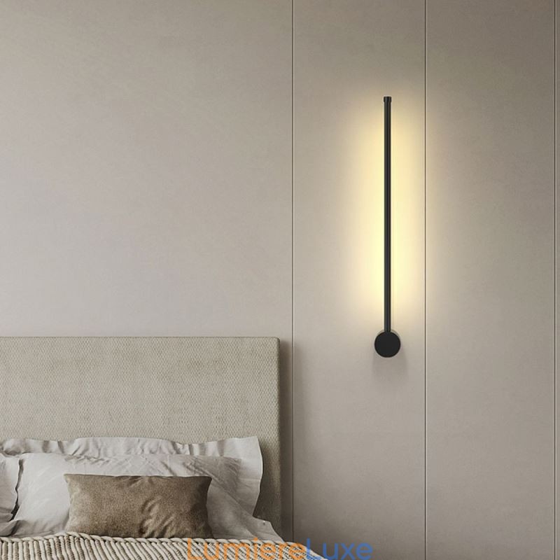 Lampe murale longue moderne, lampe de chevet décorative