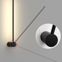 Lampe murale longue moderne, lampe de chevet décorative
