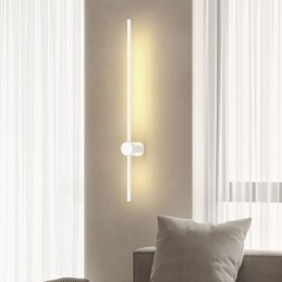 Applique murale longue moderne, lampe de chevet décorative pour allée