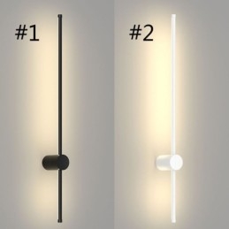 Applique murale longue moderne, lampe de chevet décorative pour allée