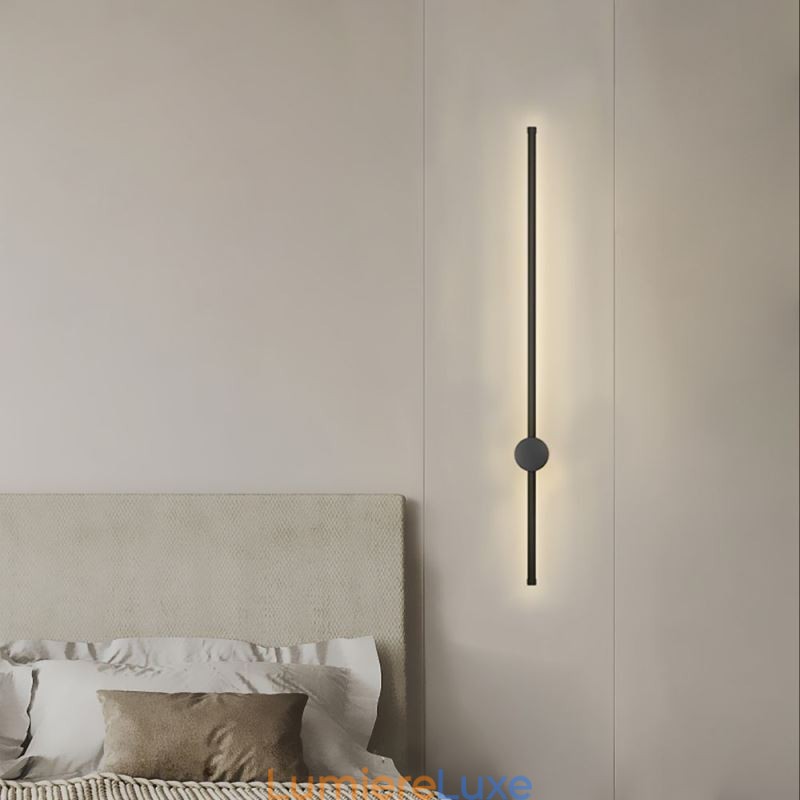 Applique murale longue moderne, lampe de chevet décorative pour allée