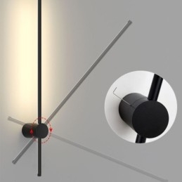 Applique murale longue moderne, lampe de chevet décorative pour allée