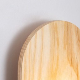 Applique murale décorative en bois pour entrée, allée, chevet, style nordique