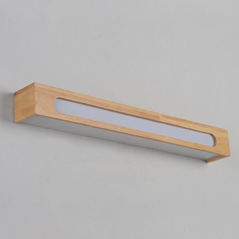 Applique murale moderne en bois pour entrée, couloir, chevet, style nordique