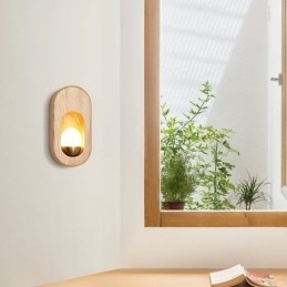 Applique murale décorative japonaise en bois pour entrée et allée