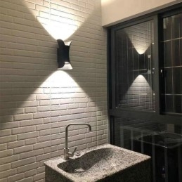 Applique murale moderne étanche pour cour, balcon, couloir
