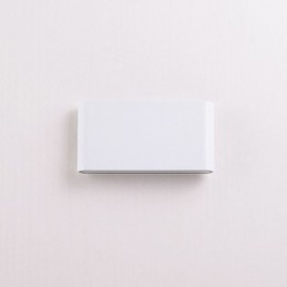 Applique murale d'intérieur moderne et simple en aluminium, imperméable et artistique