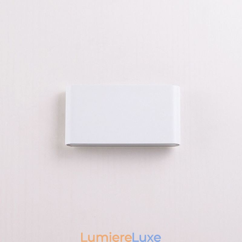 Applique murale d'intérieur moderne et simple en aluminium, imperméable et artistique