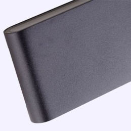 Applique murale d'intérieur moderne et simple en aluminium, imperméable et artistique