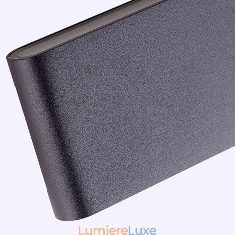 Applique murale d'intérieur moderne et simple en aluminium, imperméable et artistique