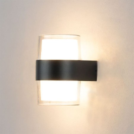 Applique murale minimaliste en acrylique, lampe murale étanche pour patio Applique murale minimaliste en acrylique, lampe murale étanche pour patio