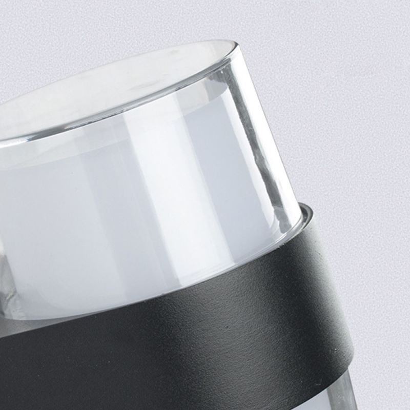 Applique murale minimaliste en acrylique, lampe murale étanche pour patio