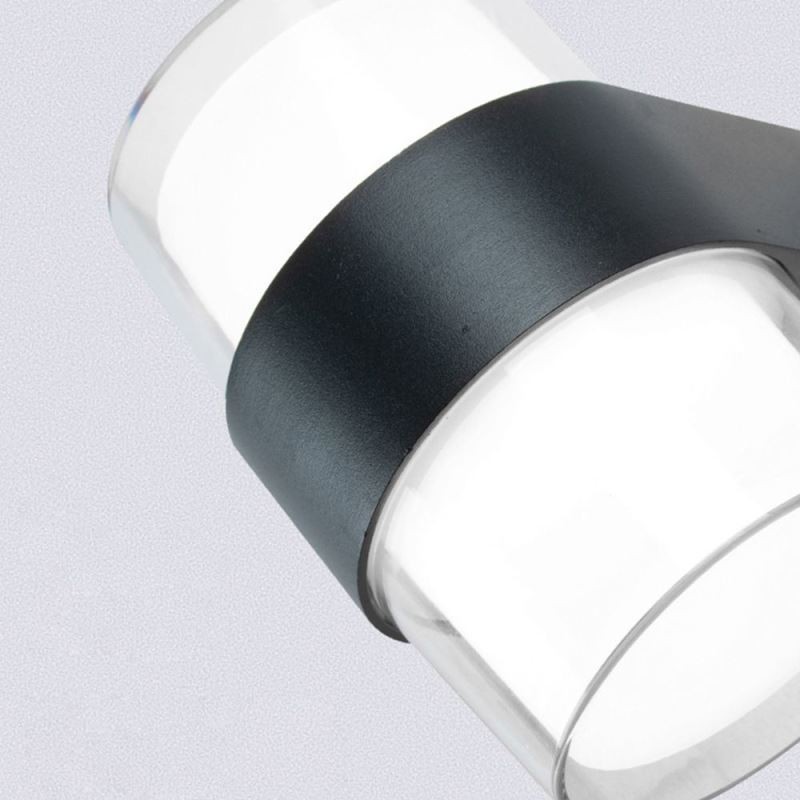 Applique murale minimaliste en acrylique, lampe murale étanche pour patio