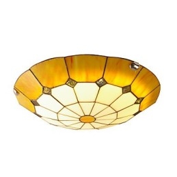 Plafonnier de la lampe romantique méditerranéenne Diamètre 40 cm
