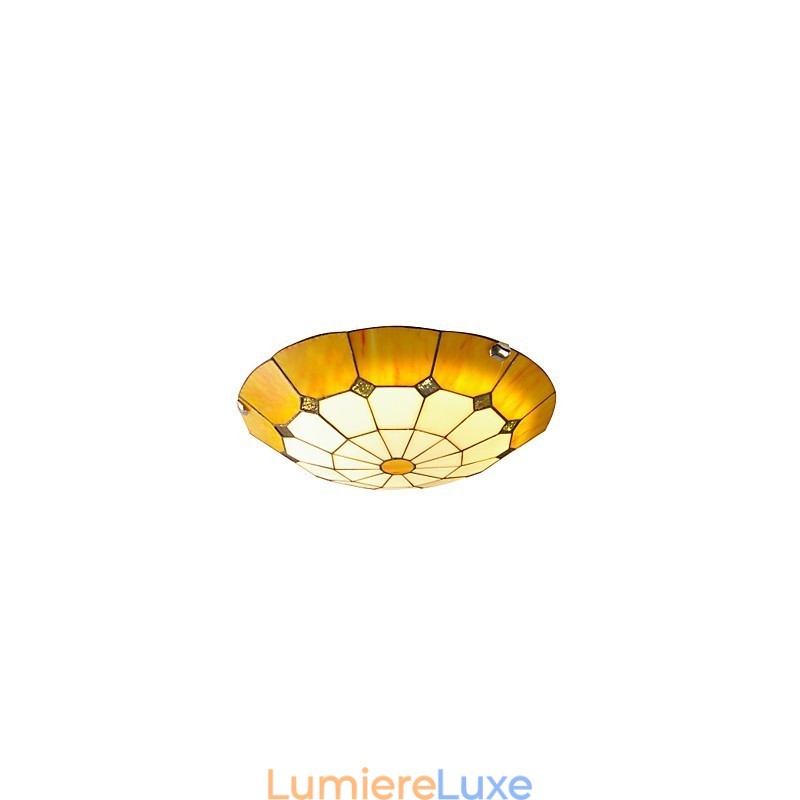 Plafonnier de la lampe romantique méditerranéenne Diamètre 40 cm