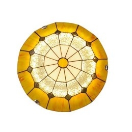 Plafonnier de la lampe romantique méditerranéenne Diamètre 40 cm