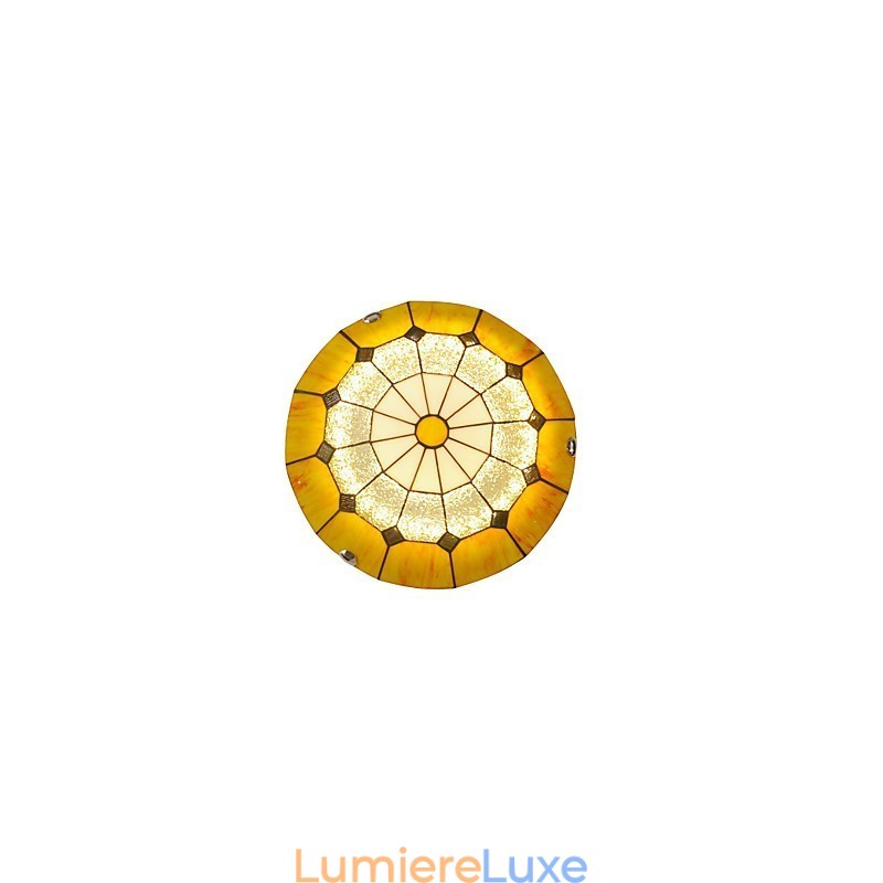 Plafonnier de la lampe romantique méditerranéenne Diamètre 40 cm