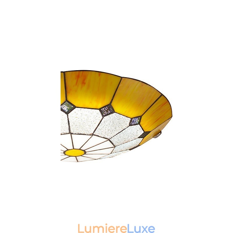 Plafonnier de la lampe romantique méditerranéenne Diamètre 40 cm