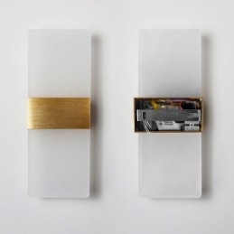 Appliques murales minimalistes modernes pour chevet, allée, escaliers, cuisine, appartements