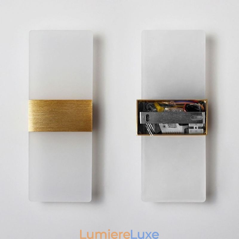 Appliques murales minimalistes modernes pour chevet, allée, escaliers, cuisine, appartements