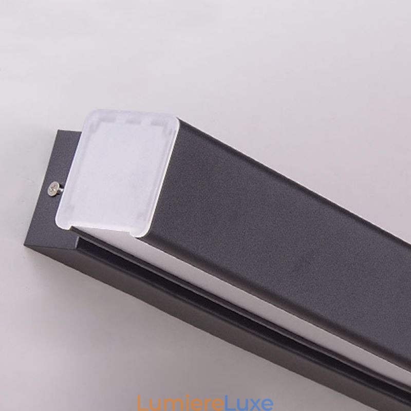 Applique murale rotative en aluminium