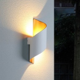 Appliques murales en aluminium, lampe murale étanche pour cour, porche