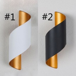 Appliques murales en aluminium, lampe murale étanche pour cour, porche