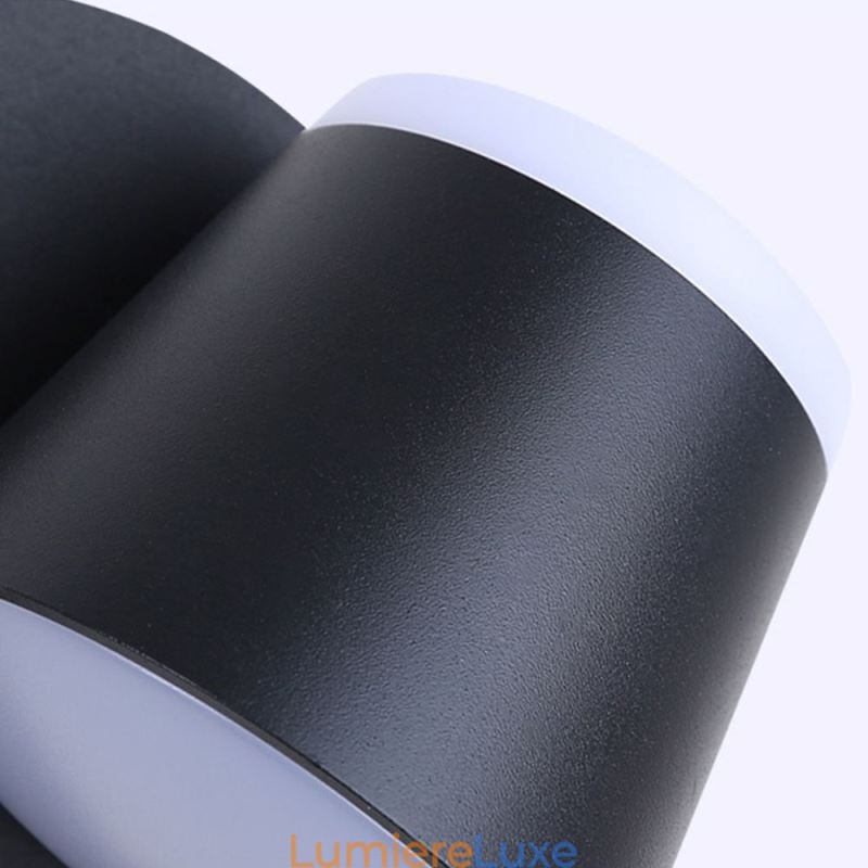 Applique murale moderne rotative en aluminium