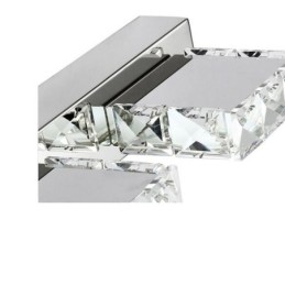 Applique murale pour miroir de salle de bain, lampe murale en acier inoxydable