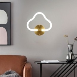 Applique murale décorative en forme de nuage