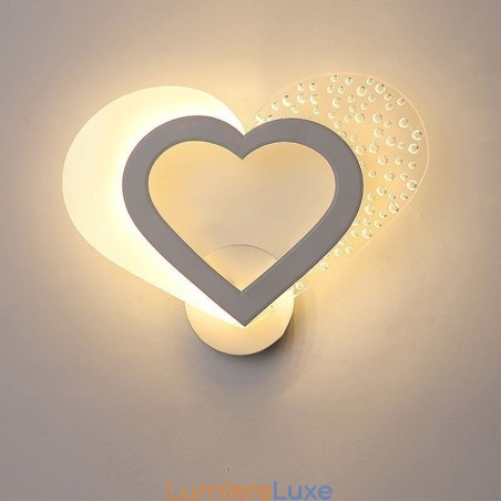 Applique murale en acrylique, jolie applique lumineuse Applique murale en acrylique, jolie applique lumineuse