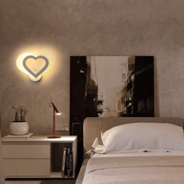 Applique murale en acrylique, jolie applique lumineuse