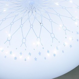 Lampe de style européen contemporaine et décontractée pour absorber la lumière du dôme
