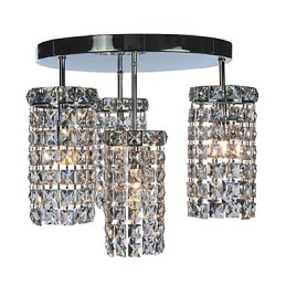 Plafonniers contemporains en cristal à 4 lumières