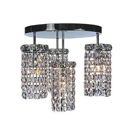 Plafonniers contemporains en cristal à 4 lumières Plafonniers contemporains en cristal à 4 lumières