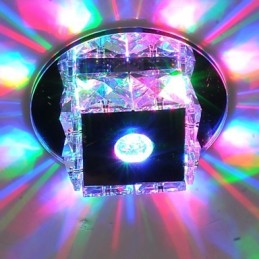 Plafonnier en verre style mini cristal pour enfants