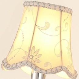 Applique murale élégante en cristal de style européen classique