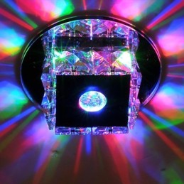 Plafonnier en verre style mini cristal pour enfants