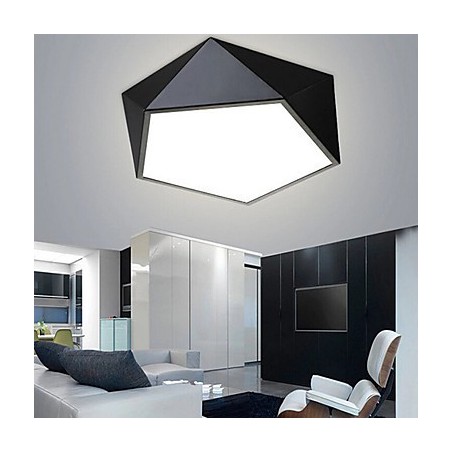 Plafonniers modernes montés sur veilleuse de couleur blanche et blanche chaude Plafonniers modernes montés sur veilleuse de couleur blanche et blanche chaude