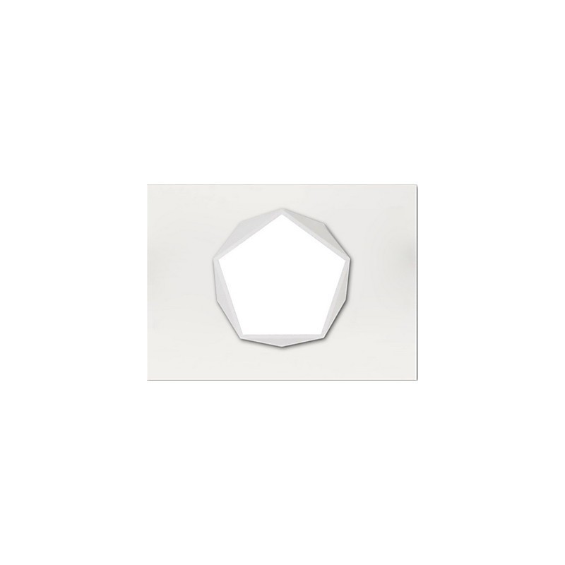 Plafonniers modernes montés sur veilleuse de couleur blanche et blanche chaude