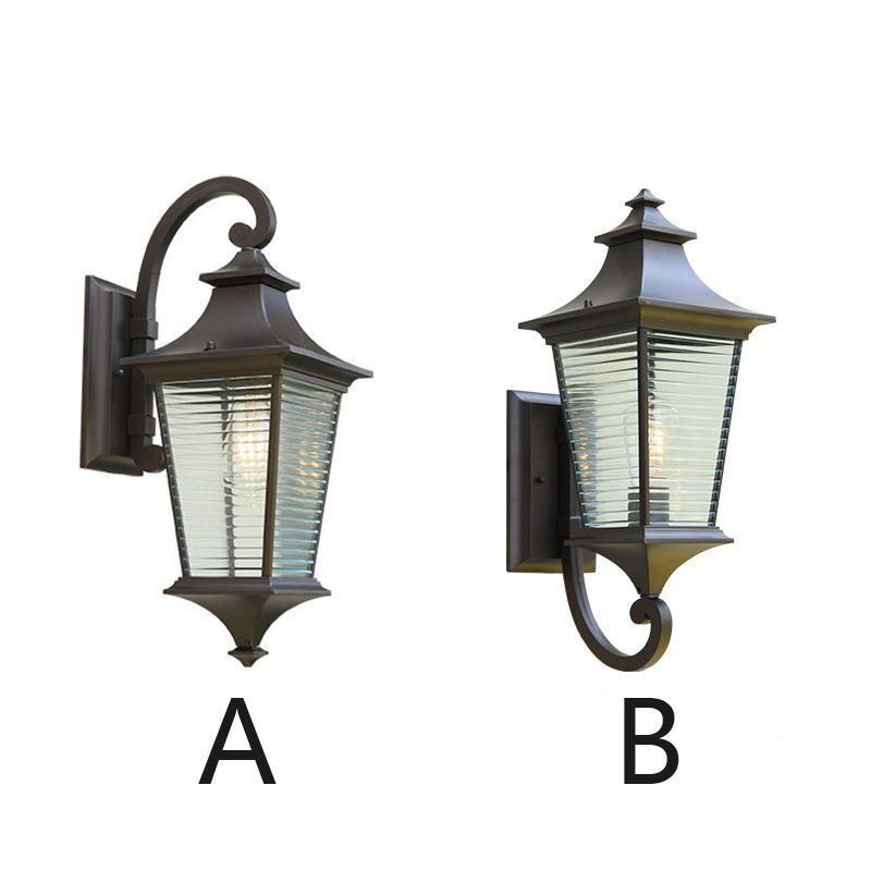 Applique murale moderne d'extérieur étanche pour gazebo, cour, couloir, jardin, balcon