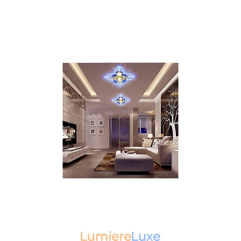 Lampe en cristal SMD CreativeTube, spot absorbant la lumière du dôme