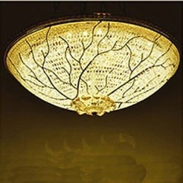Lustre de plafond européen en acrylique