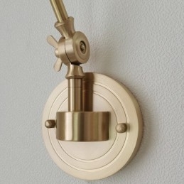 Applique murale moderne avec abat-jour en verre