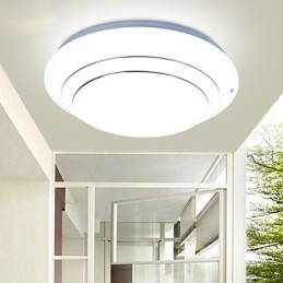 Lampe contemporaine et compacte à bouton rond 5730 Chip pour absorber la lumière du dôme