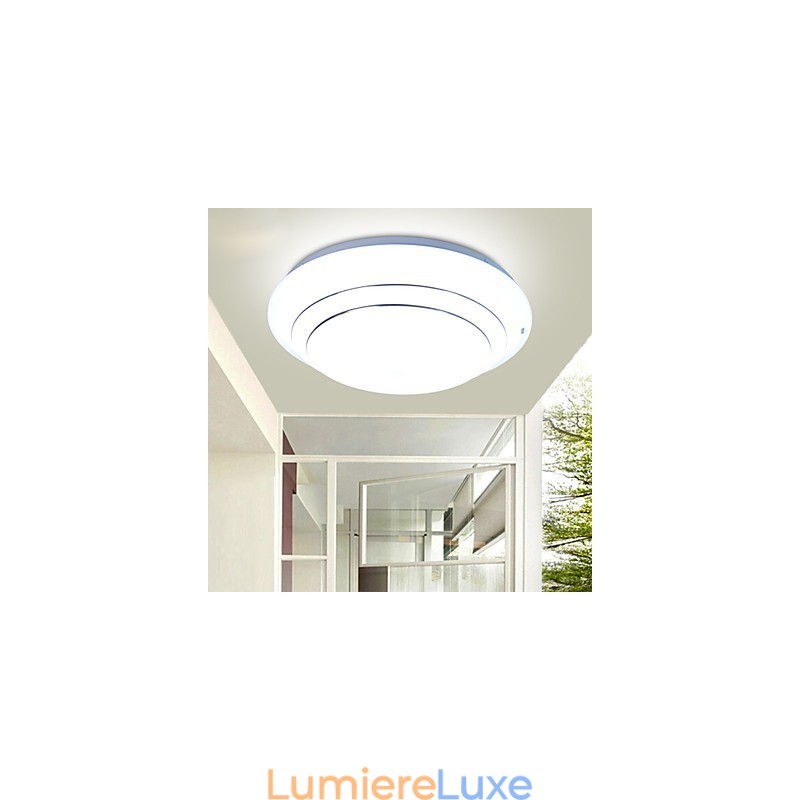 Lampe contemporaine et compacte à bouton rond 5730 Chip pour absorber la lumière du dôme