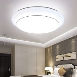 Lampe contemporaine et compacte à bouton rond 5730 Chip pour absorber la lumière du dôme
